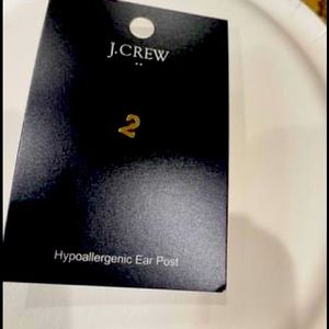 21st birthday?! 12th birthday?JCrew earring posts. 8 of each number #1 and #2